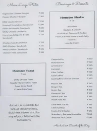 Ashvita Bistro menu 3