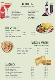 The Green Vegetarian menu 1