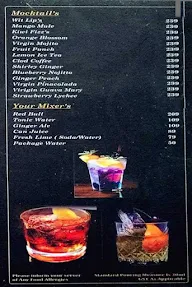 Drink N Dine menu 1