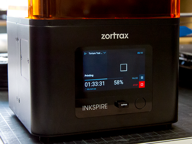 Zortrax Inkspire UV LCD Fully Assembled 3D Printer