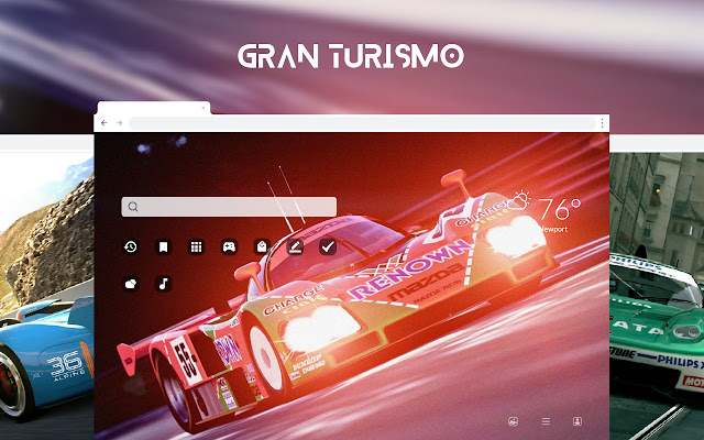 Gran Turismo HD Wallpapers New Tab