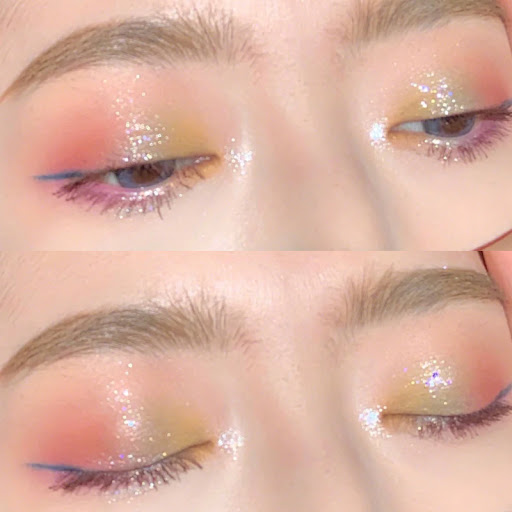 Title 1, 24 Colors Pearly Matte Fine Shimmering Mint Eye...