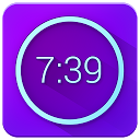 Neon Alarm Clock Free mobile app icon