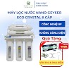 Máy Lọc Nước Tinh Khiết Nano Geyser Eco Crystal 8 Cấp, Công Nghệ Lọc Uf, Không Dùng Điện, Hỗ Trợ Lắp Đặt, Bảo Hành 5 Năm