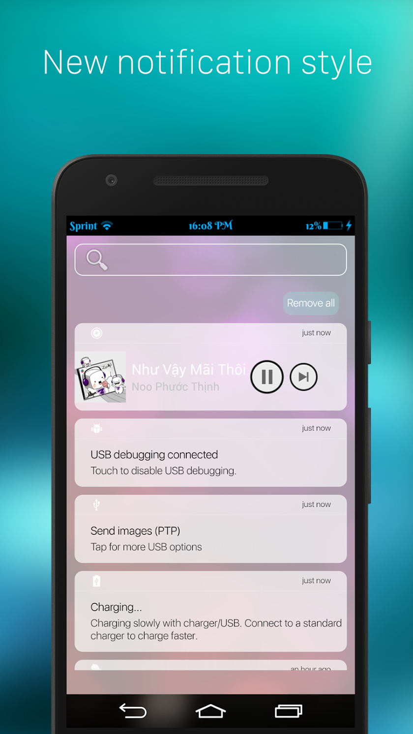 iNoty style OS 9 - iNotify OS9 Screen 1