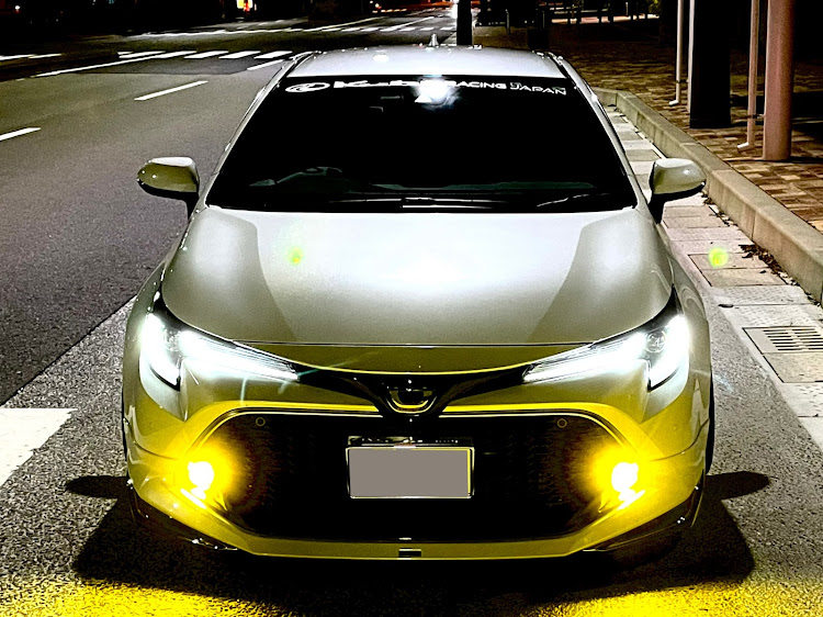 カローラスポーツのairforcesuspension・WORK ZISTANCE W10M・見た、見た、見てくれた？ひ・き・つ・る～！・本日の一言・Fortuneに関するカスタム事例の投稿画像1枚目