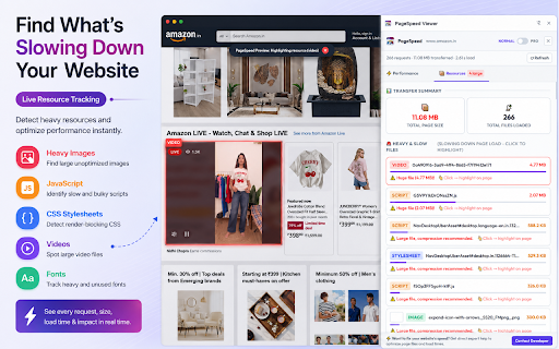 PageSpeed Viewer screenshot 2
