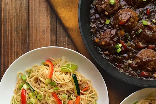 Chicken Manchurian Bowl