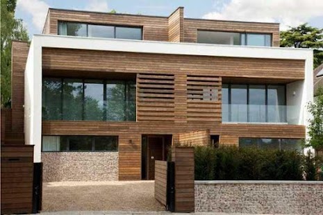 Wooden House Design Ideas Screenshots 0