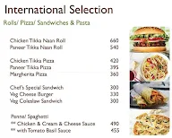 Cooks Cafe - Jaypee Greens menu 2