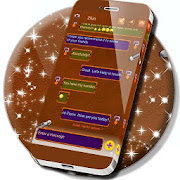 Leather Binder SMS Theme  Icon