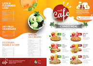 De Delight Cafe menu 1