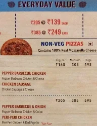 Domino's Pizza menu 4