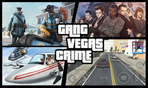 Gang Vegas Crime - Mafia Boss 1.0 APK + Мод (Бесконечные деньги) за Android