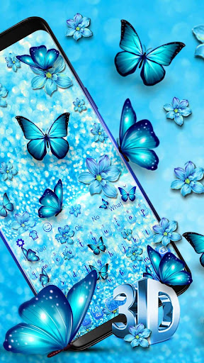 Spring Luxury Butterfly Keyboard