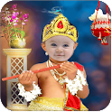 Krishna Photo Suit:Kids Costum