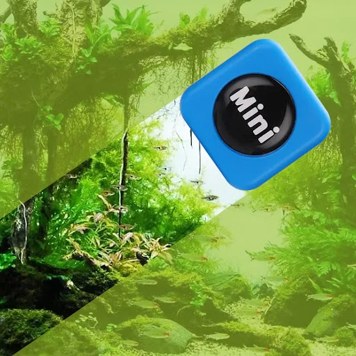 Aquarium Magnetic Brush Glass Floating Algae Scraper Curve Glass Cleaner Mini Scrubber Tool Fish Tank Glass Cleaning Mag