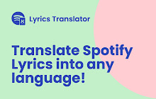 Spotify Lyrics Translator small promo image