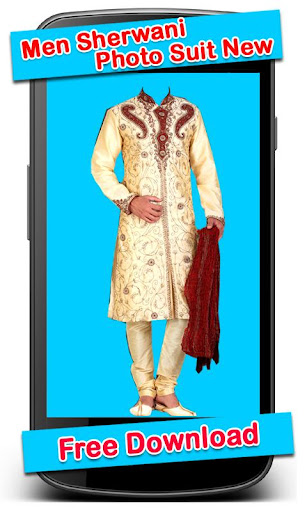 Men Sherwani Photo Suit New