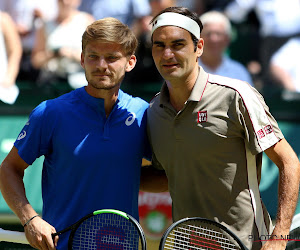 Moedige Goffin kraakt tegen Federer na uitstekende eerste set