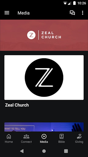 Screenshot Zeal Church