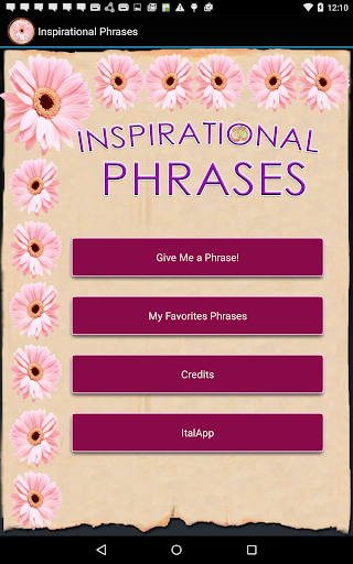 Inspirational Phrases