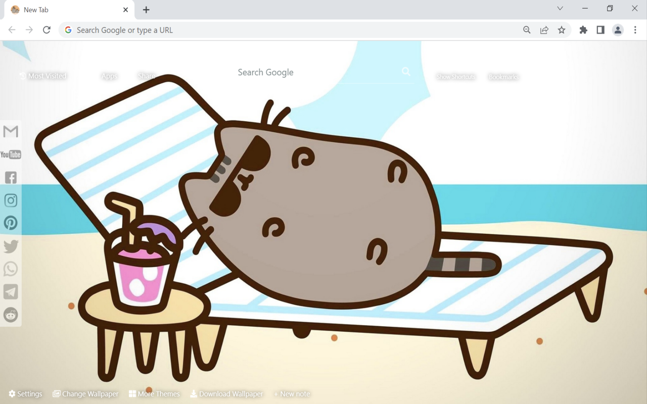 Pusheen Wallpaper Preview image 1