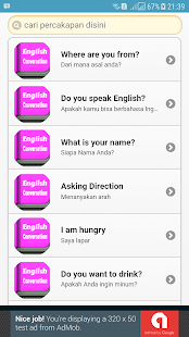 Belajar Bahasa Inggris Sehari hari Screenshot