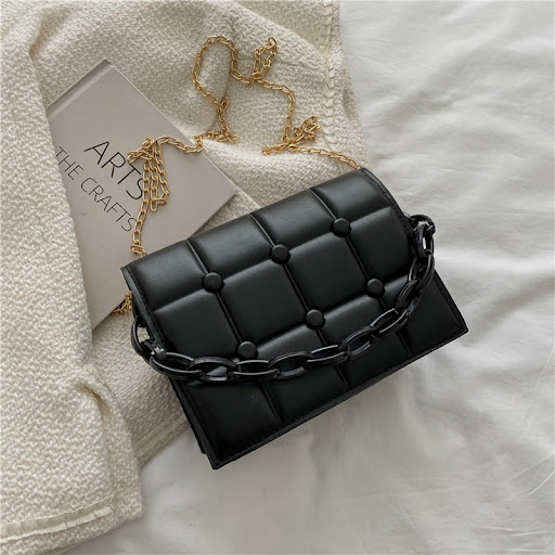 Title 7, Womens Chain Embellished Solid Color Checkered...