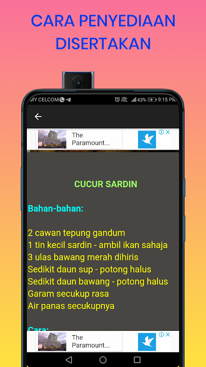 KOLEKSI RESEPI CUCUR - 1.0 - (Android)