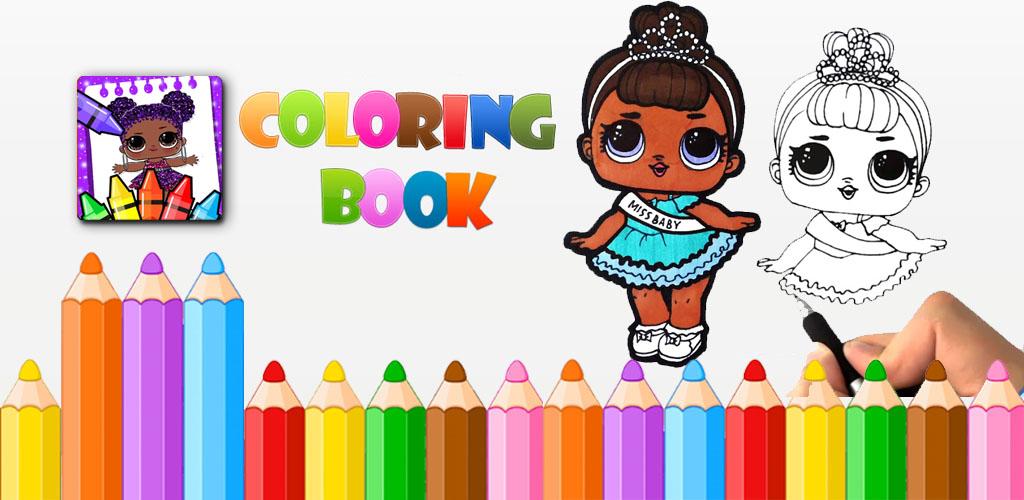 unduh Coloring Pages for Surprise Dolls APK versi terbaru 