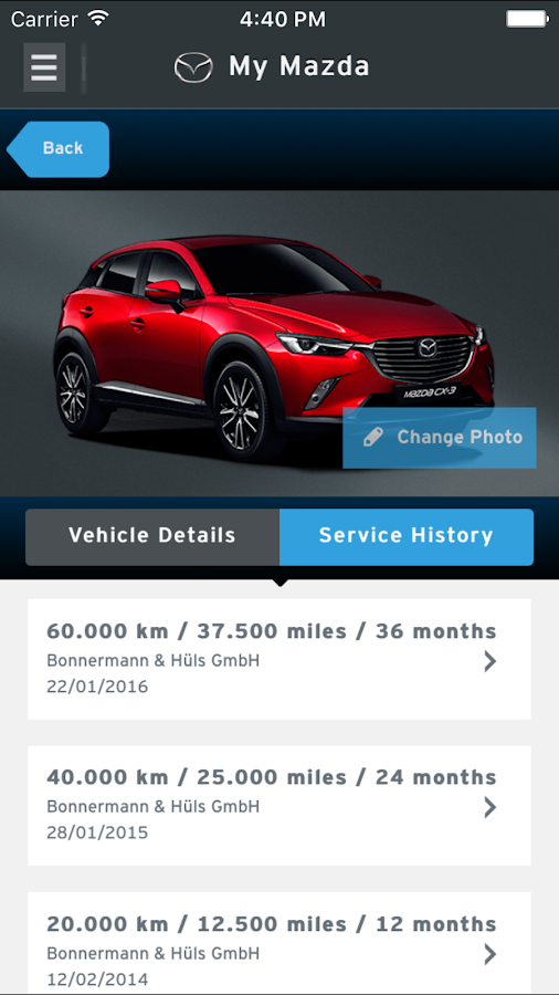 My mazda приложение