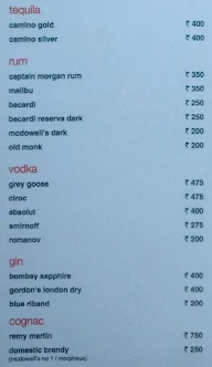 G Bar - The Gateway Hotel menu 3