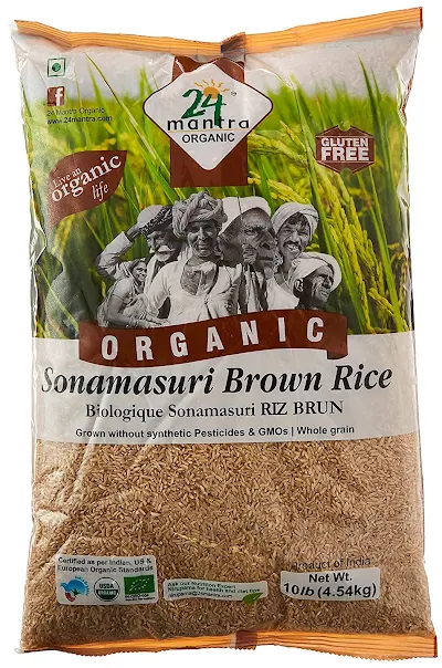 Thoughtful Pesticide-Free Sonamasuri Brown Rice 1 Kg