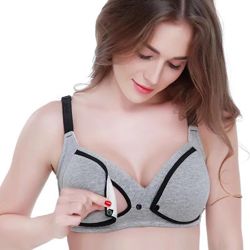 Title 18, Maternity breastfeeding bra, open nursing bra f...