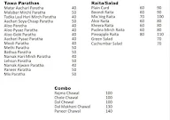 Kuddu Di Rasoi menu 1