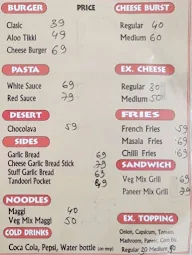 Vaishnavi Pizza World menu 1