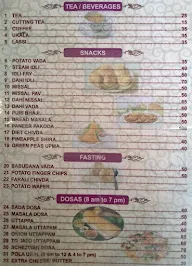 Hotel Bharat menu 1