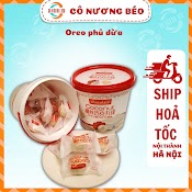 Bánh Oreo Phủ Dừa Nhân Sữa Xô 182G - Đồ Ăn Vặt Cô Nương Béo