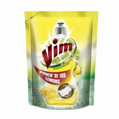 Vim Dishwash Gel Lemon Pack 500 Ml