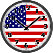 USA Clock