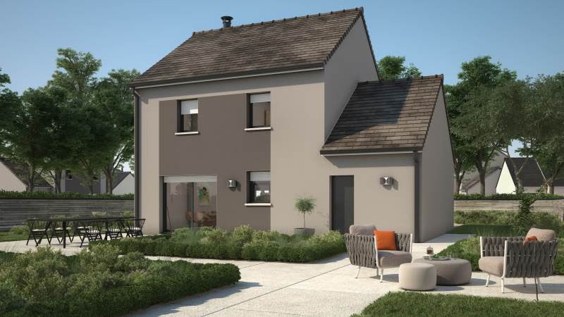 Vente maison neuve 5 pièces 74 m² à Saint-Soupplets (77165), 287 000 €