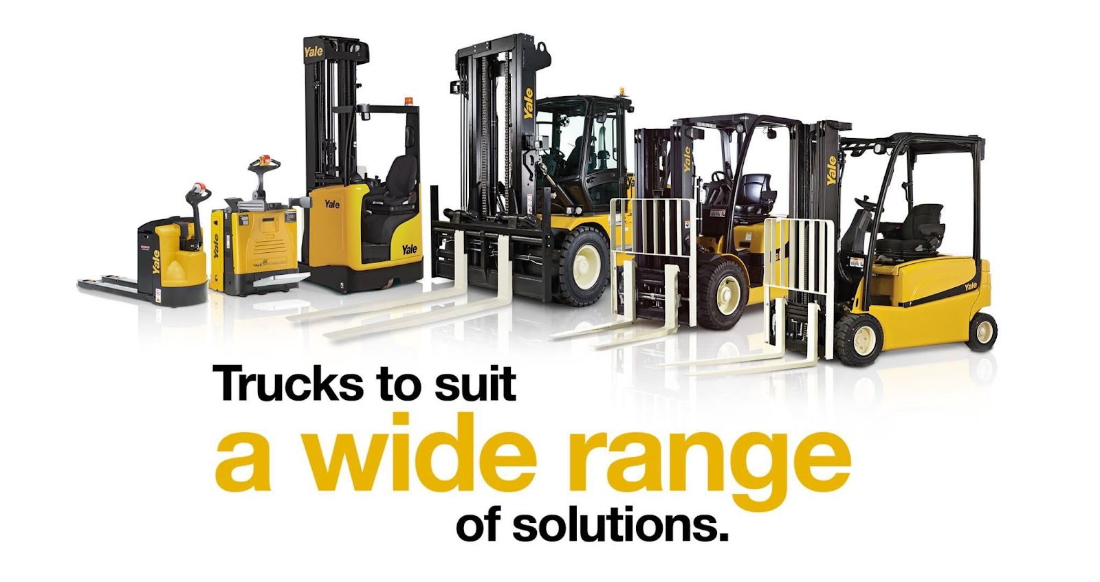 Yale forklifts brand have a variety of models and capacities