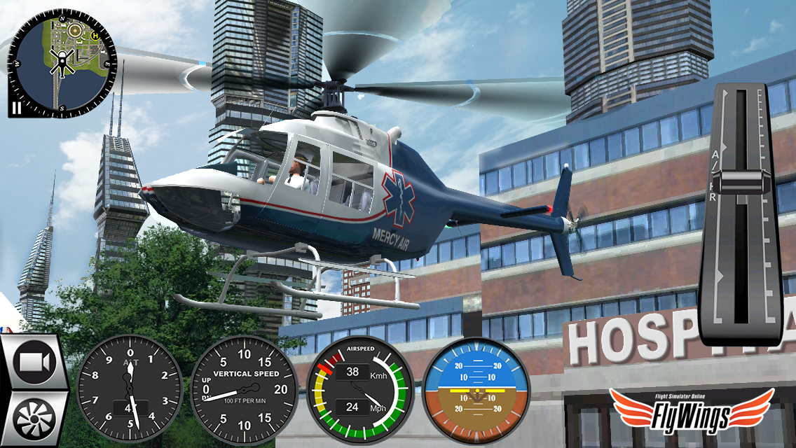 Helicopter Flight Simulator 2016 Hileli MOD APK - androidliyim