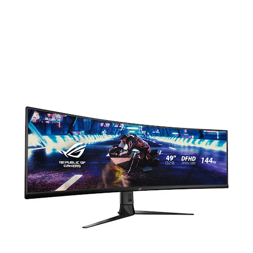 Màn hình LCD Asus 49 ROG Strix XG49VQ (3840 x 1080/ VA/ 144Hz/ 4ms (GtG))