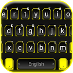 Cover Image of Baixar Black Yellow Business Keyboard Theme 1.0 APK