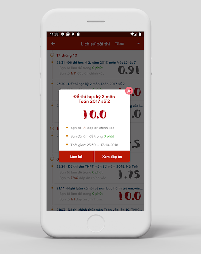 EzQuiz - Đề thi lớp 7, chuyên đề, trắc nghiệm...