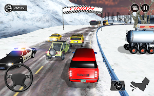 Offroad Snow Jeep Adventure - Uphill Driving 2020 screenshot 8