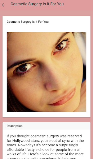 Cosmetic Surgery App 1