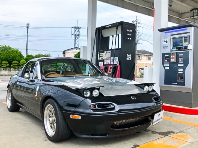 ロードスターのユーノスロードスター・ユーノスのある生活・毎日暑すぎ…・朝ドライブに関するカスタム事例の投稿画像9枚目